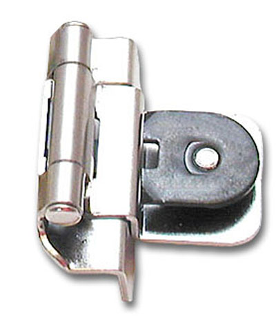 Picture of A08700 G9 Amerock Double Demountable Hinge 0.38 in. inset&#44; Sterling Nickel