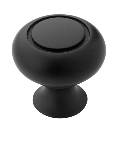 Picture of A53011 FB Amerock 1.25 in. Knob&#44; Flat Black