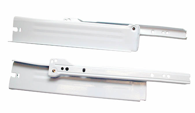 Picture of B320N 4500C15W Blum Metabox C-15 0.75 Extension Sides Narrow 18 in. Set- White