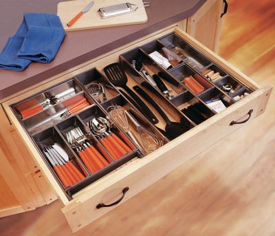Picture of BZHI.533FI1A Blum Orgaline For Wood Drawers With Utensil Kit&#44; 4.25 in.