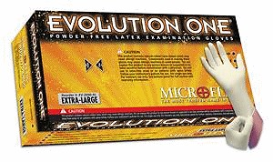 Micro Flex Evolution One Powder Free Latex Exam Ex-Large