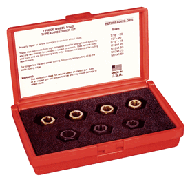 Wheel Stud Thread Restorer Set