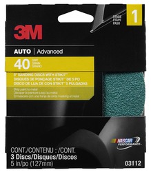 Picture of 3M-3112 Adhesive Backed Sanding Disc, 40 Coarse Grit