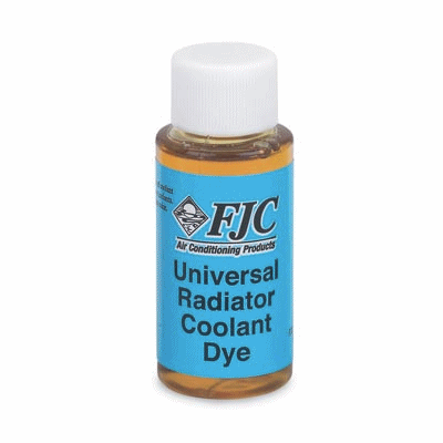 FJC Universal Radiator and Coolant Dye for Leak Detection - 1 oz (4926)