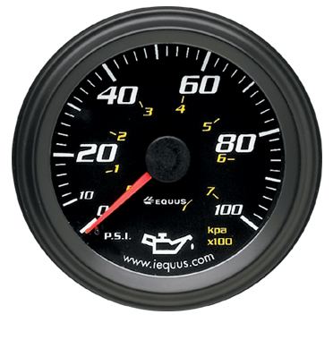 2 in. Mechanical Oil Pressure Gauge