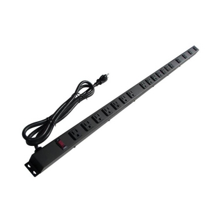 Picture of e-dustry EPS-41861 18 Outlet Metal Power Strip - 48 in.