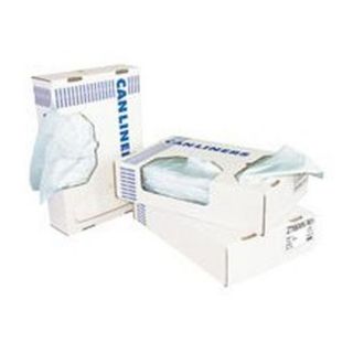 HERZ8048MNR01 High Density Can Liner - Clear - 40-45 Gallon