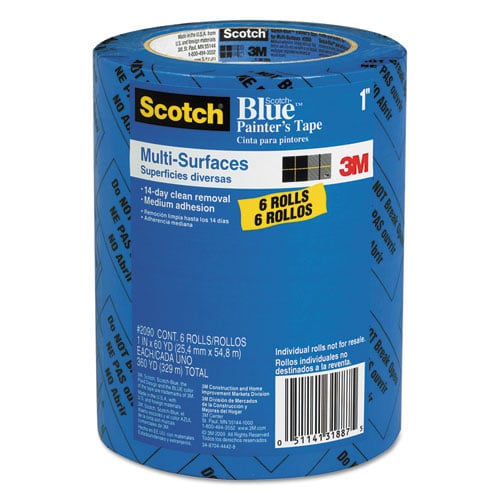 Picture of 3M/Commercial Tape Div. Mmm209024Evp 1 In. Painters Masking Tape&#44; Blue