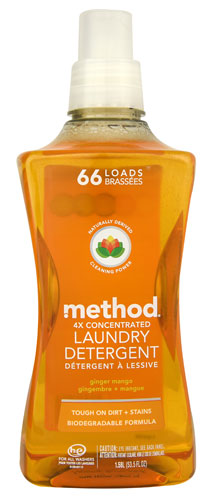 . Mth 4X Concentrated Laundry Detergent- Ginger Mango