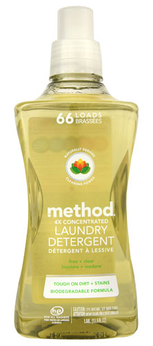Method Free & Clear Liquid Laundry Detergent, Unscented, 53.5 fl oz - 53.5 oz | CVS