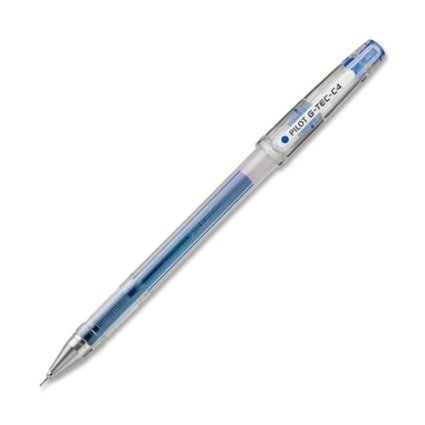 Pi  04 Mm Ultra Fine Black Rollerball Pen Blue