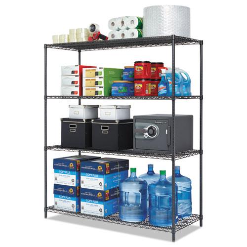 Picture of ALESW206024BA All-Purpose Wire Shelving Starter Kit&#44; 60 x 24 in.