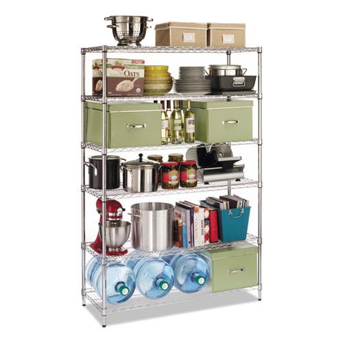 Picture of ALESW664818SR Commercial Wire Shelving&#44; Silver
