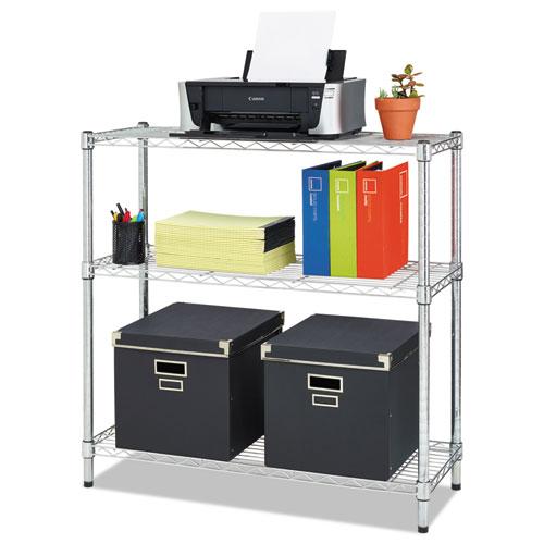 Picture of ALESW833614SR Residential Wire Shelving&#44; Silver