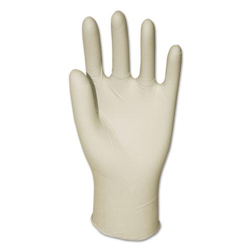 Picture of BWK355MCT General Purpose Powdered Latex Gloves - Natural- Medium