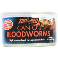 Picture of ZOO MED LABORATORIES INC-ZMA-10 Can O Bloodworms Fish Food