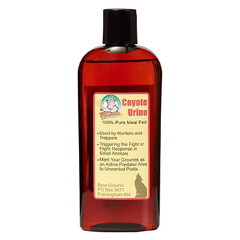 Bottle Of Coyote Urine - 8 oz. by Bare Ground
