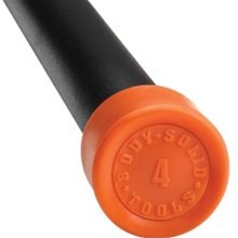 Picture of Body Solid Tools BSTFB4 4 lbs. Orange Padded Weighted Bar