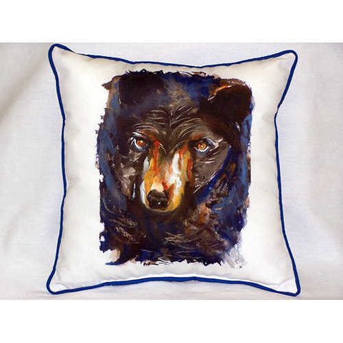 Betsys Bear Large Indoor & Outdoor Pillow 18 x 18