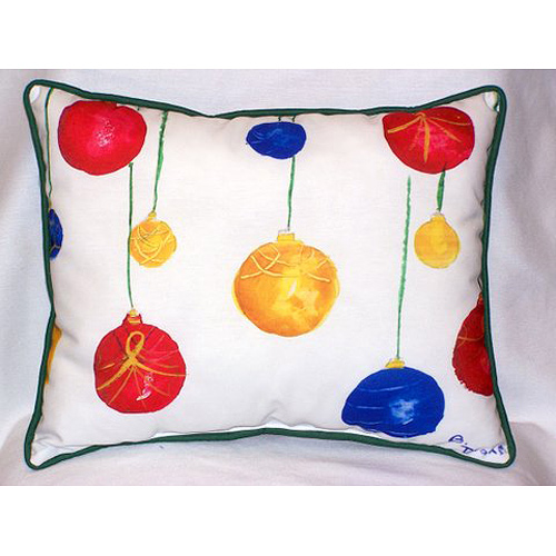 HJ294 Christmas Ornaments Large Indoor & Outdoor Pillow 16 x 20