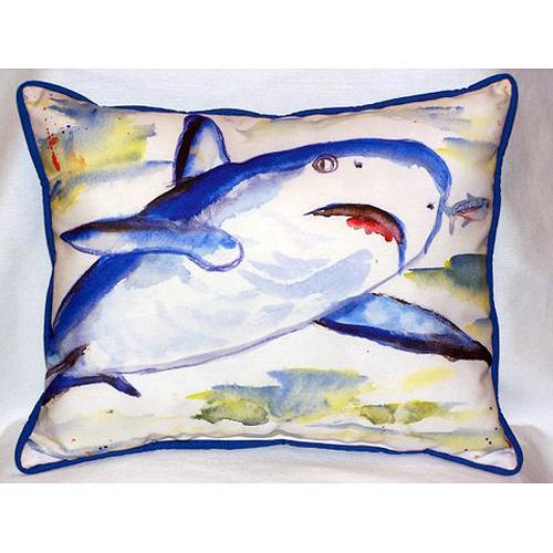Shark Large Indoor & Outdoor Pillow 16 x 20