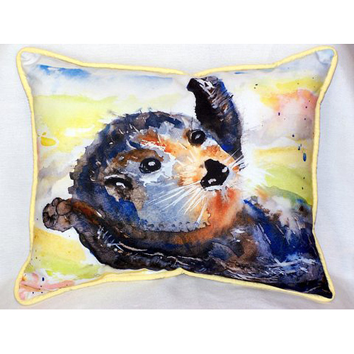 Otter Large Indoor & Outdoor Pillow 16 x 20