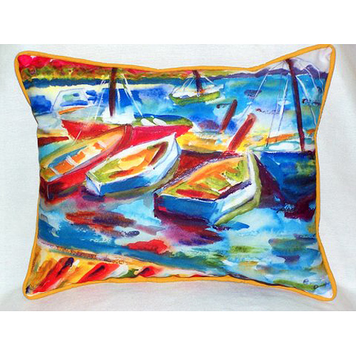 Betsys Marina II Large Indoor & Outdoor Pillow 16 x 20