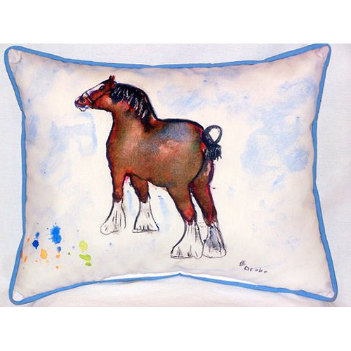 Clydesdale Large Indoor & Outdoor Pillow 16 x 20