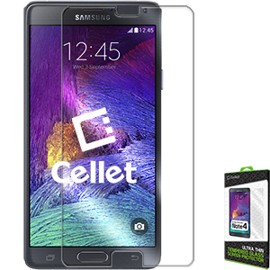 Picture of Cellet SGSAMN4 Premium Tempered Glass Screen Protector - Samsung Galaxy Note 4