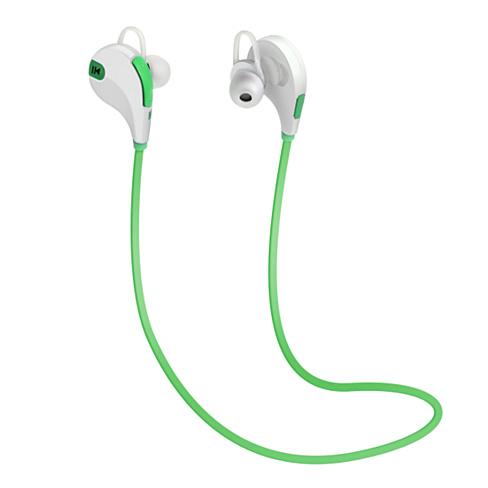 Picture of Cleer Gear SS-004 Sport Bluetooth 4.1 Headphones - White And Green