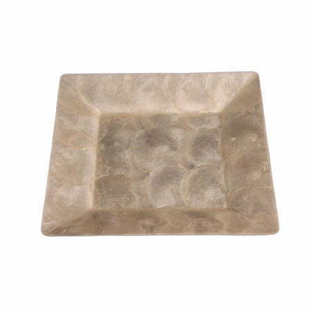 Picture of Cheungs CRKF-13 8.25 in. Square Capiz Tray