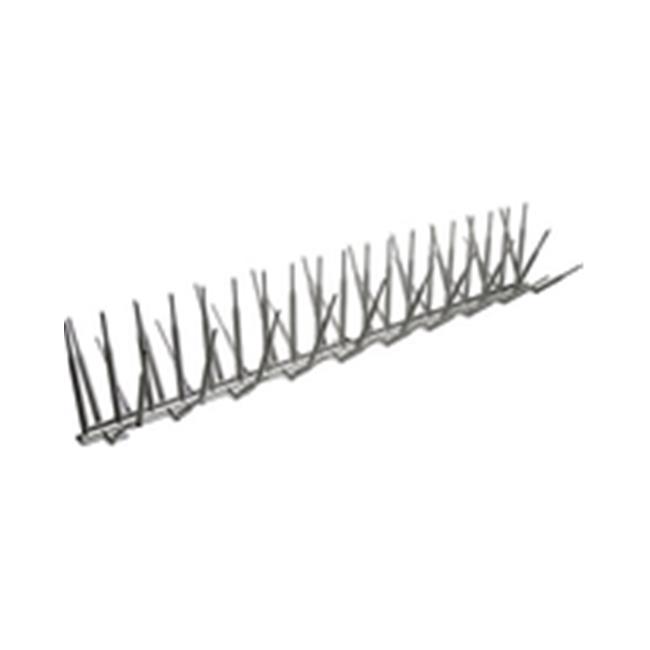 Bird B Gone BBG2000-7GRY-10 Light Grey Plastic Bird Spike - 10 ft. x 7 in.