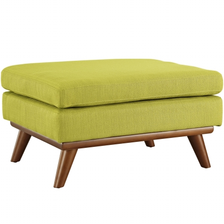 EEI-1797 Engage Fabric Ottoman, Wheatgrass