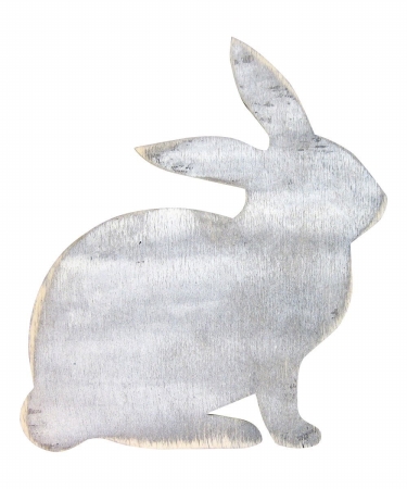 GDeBrekht 98221-18 Bunny Sign Nature Animal Rustic Wooden Wall Art - 18 in.