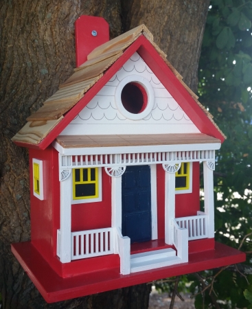 Picture of Home Bazaar HB-9508RS Capitola Beach Cottage- Red
