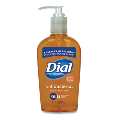 Picture of  84014 7.5 oz. Dial Antimicrobial Liquid Hand Soap&#44; Gold