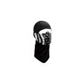 Balboa Zan Headgear WBNFM091H Removable Half Mask Neoprene - Black & White Vintage Flag Balboa Zan Headgear WBNFM091H Removable Half Mask Neoprene - Black & White Vintage Flag