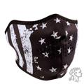 Balboa Zan Headgear WNFM091H Half Mask Neoprene - Black & White Flag Balboa Zan Headgear WNFM091H Half Mask Neoprene - Black & White Flag
