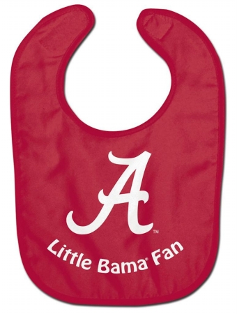 Picture of Alabama Crimson Tide Baby Bib - All Pro Little Fan