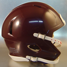 Speed Blank Mini Football Helmet Shell - Maroon