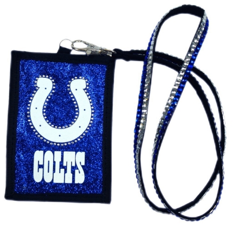 Picture of Indianapolis Colts Wallet Beaded Lanyard Style