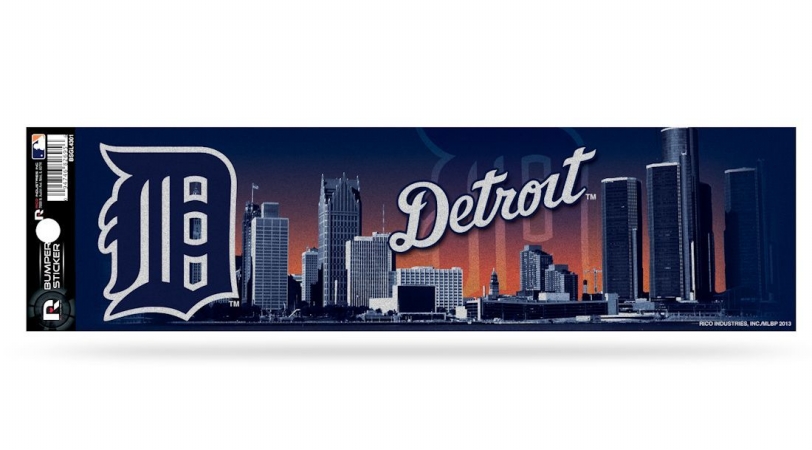 Picture of Detroit Tigers Decal Bumper Sticker Glitter