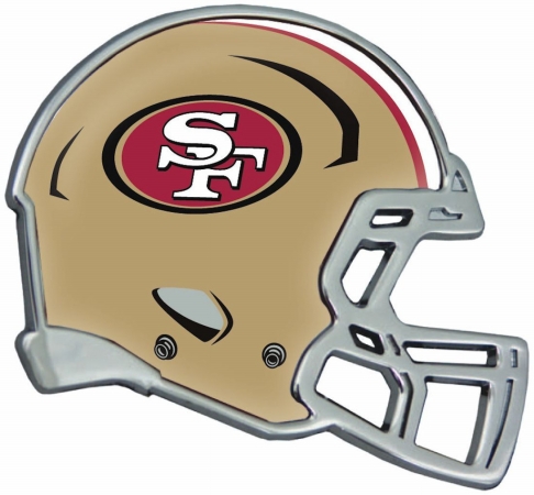 Picture of San Francisco 49ers Auto Emblem - Helmet