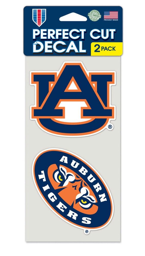 Picture of Auburn Tigers Set of 2 Die Cut Decals