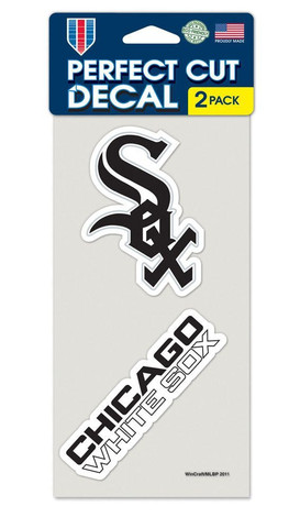 Picture of Chicago White Sox Set of 2 Die Cut Decals