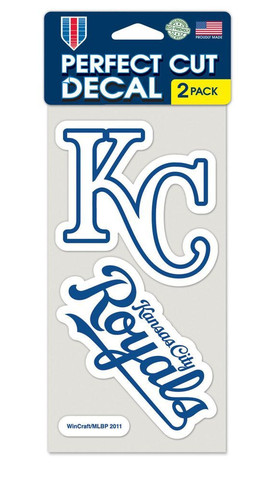 Picture of Kansas City Royals Set of 2 Die Cut Decals