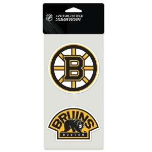 Picture of Boston Bruins Set of 2 Die Cut Decals