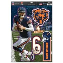 Chicago Bears Jay Cutler Decal 11x17 Multi Use