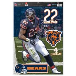 Chicago Bears Matt Forte Decal 11x17 Multi Use