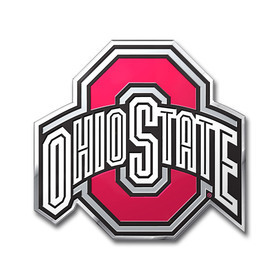 Picture of Ohio State Buckeyes Auto Emblem - Color